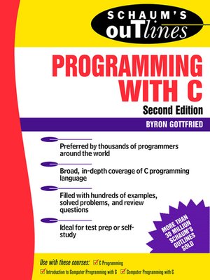 Programming with C - ebook